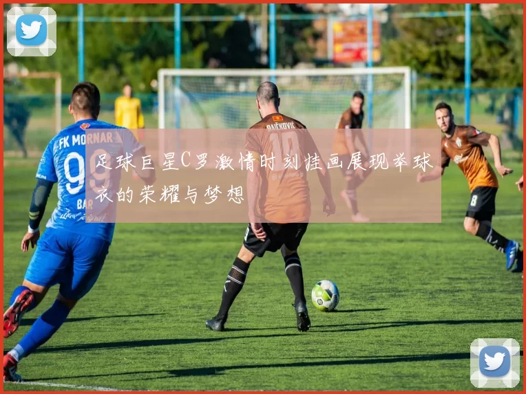 足球巨星C罗激情时刻挂画展现举球衣的荣耀与梦想