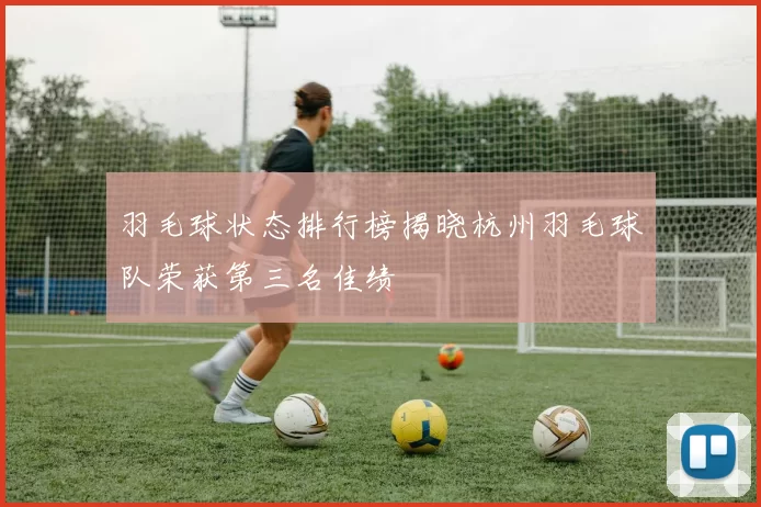 羽毛球状态排行榜揭晓杭州羽毛球队荣获第三名佳绩