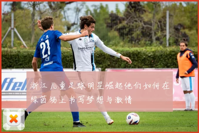 浙江儿童足球明星崛起他们如何在绿茵场上书写梦想与激情
